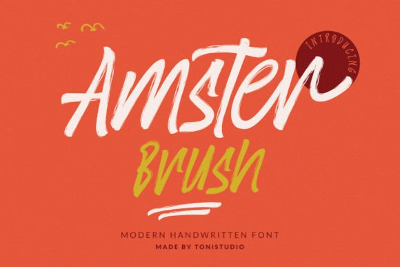 Amsterbrush: A Versatile Script Font for Web Design