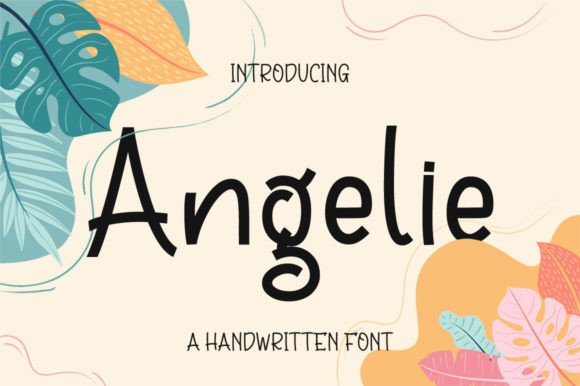 Angelie: A Charming Handwritten Font for Crafters