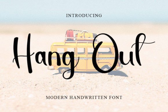 Bring Your Creations to Life with Hang Out Font