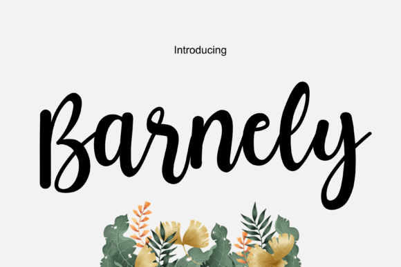 Bring Your Handmade Creations to Life with Barnely Font