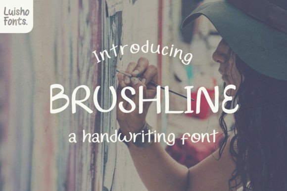 Brushline: A Modern Script Font for Editorial Design