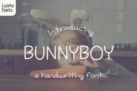 Bunny Boy: A Modern Script Font for Editorial Design