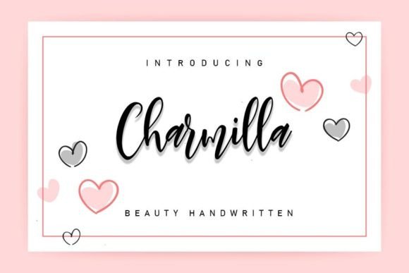 Charmilla: A Handwritten Font for Editorial Elegance