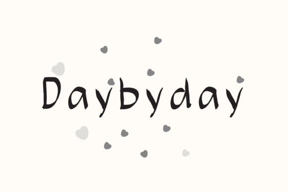 Daybyday: A Charming Handwritten Font for Editorial Design