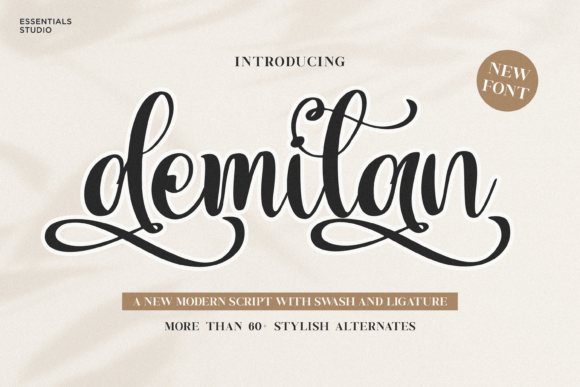 Demilan: The Elegant Handwritten Font for Stunning Campaigns