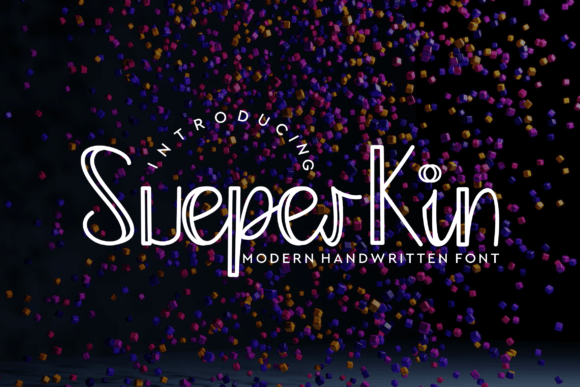 Discover Sueperkin: A Playful Script Font for Modern Web Design