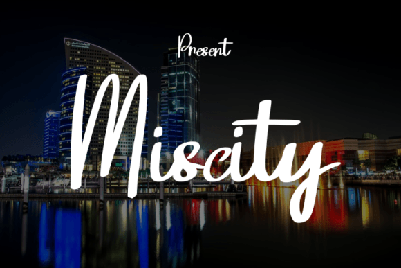 Elevate Your Brand with Miscity: A Modern Script Typeface