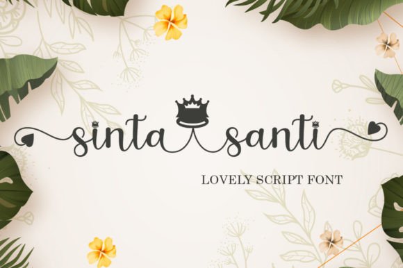Elevate Your Brand with Sinta Santi: A Handwritten Font