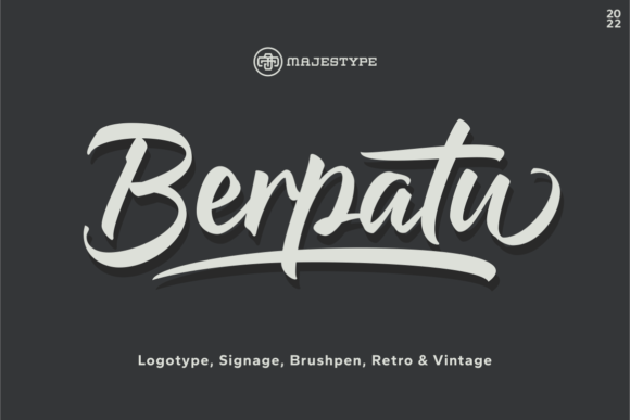 Enhance Your Brand with Berpatu: A Versatile Script Font