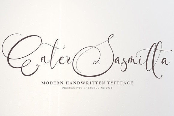 Enhance Your Brand with Enter Sasmitta Font