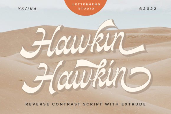 Enhance Your Brand with Hawkin: A Unique Script Font
