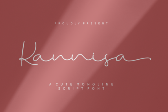 Enhance Your Brand with Kannisa: A Stylish Script Font