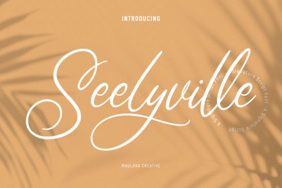 Enhance Your Brand with Seelyville: A Charming Script Font