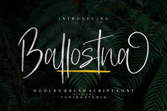 Enhance Your Editorial Design with Ballostna Font