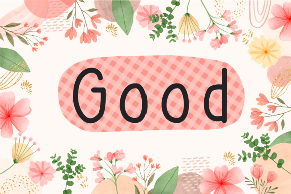 Good: A Versatile Handwritten Font for Creative Campaigns