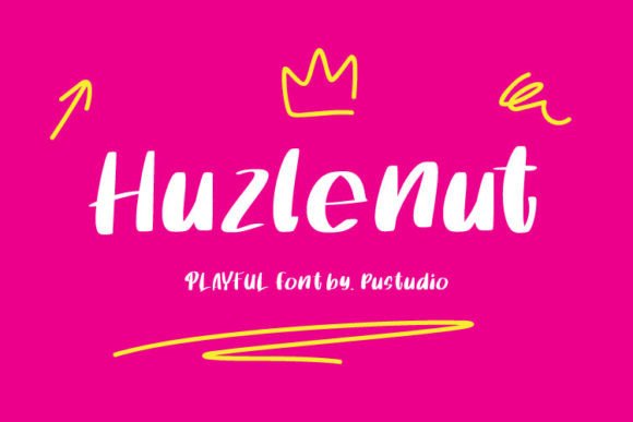 Introducing Huzlenut: A Versatile Handwritten Font for Creative Projects