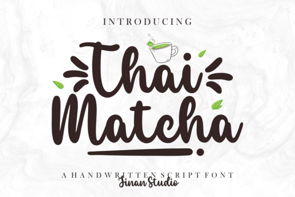 Thai Matcha: A Stylish Font for Your Brand's Touch