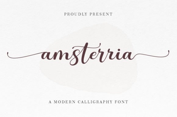 Transform Your Brand with Amsterria: A Versatile Script Font