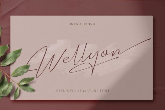Wellyon: A Dazzling Script Font for Creative Branding