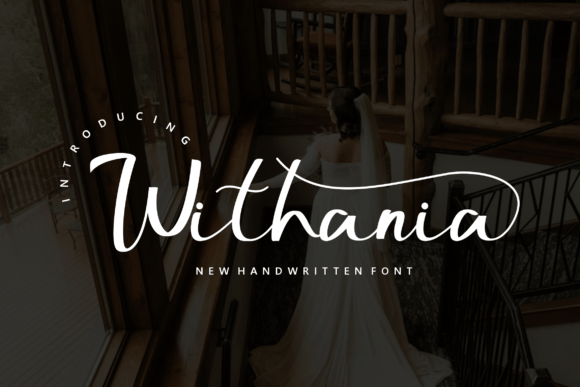 Withania: A Classy and Elegant Handwritten Font for Web Design