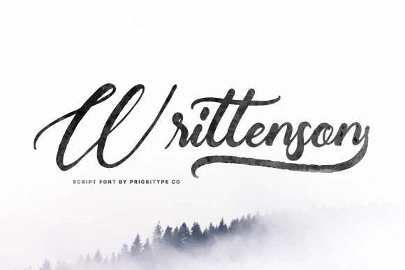 Writtenson: A Script Amp Font for Elegant Projects